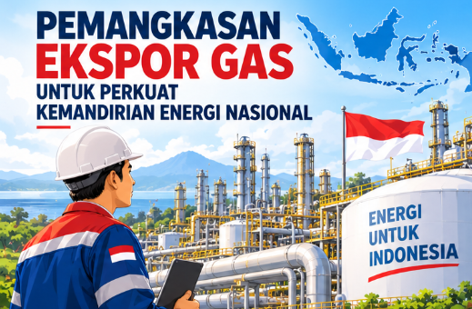 Pemerintah Utamakan Kebutuhan Industri Nasional lewat Penyesuaian Ekspor Gas